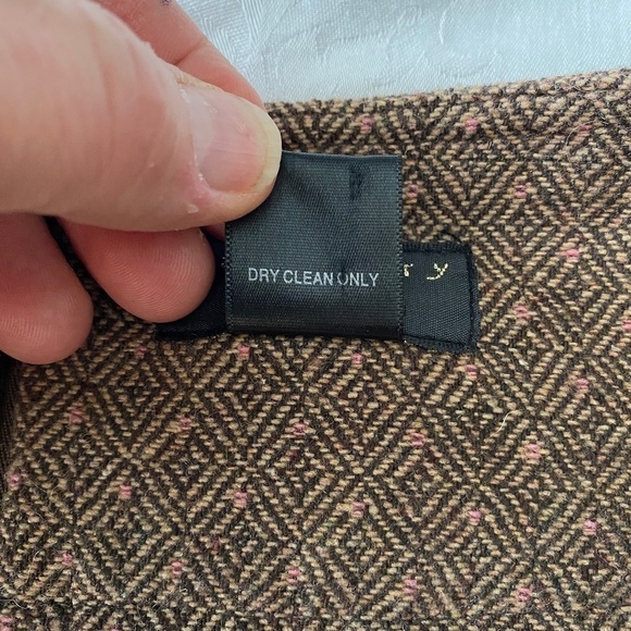 Sanctuary Clothing Women's Tweed Brown Patterned Mini Skirt Size 8 - Picture 7 of 12